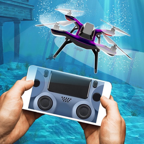 Underwater Quadrocopter