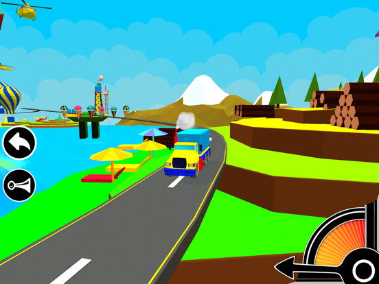 3D Toy Truck Driving Game poster