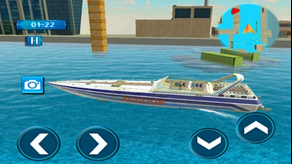 Barco simulador de estacionamento e navio vela jog