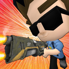 警察の襲撃 - 3D警察射撃子供ゲーム