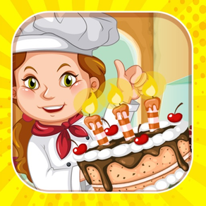 蛋糕製造商為女孩烹飪遊戲