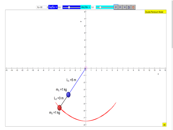 Double Pendulum Simulator poster