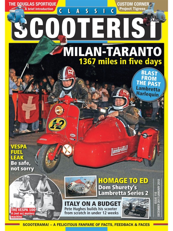 Classic Scooterist Magazine 포스터