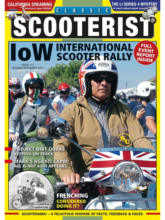 Classic Scooterist Magazine 포스터
