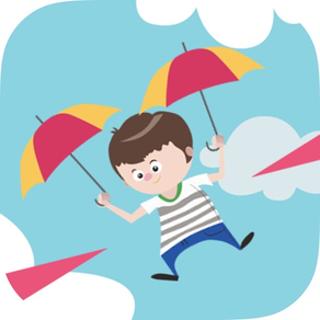우산 가을 단단한 낙하산 기피 목적 에서 하늘