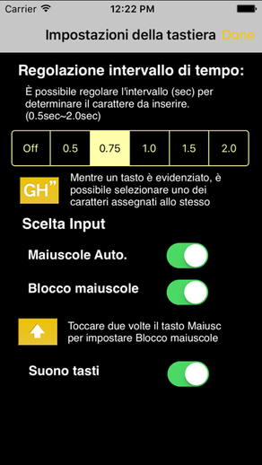 AEI Keyboard Note Italian