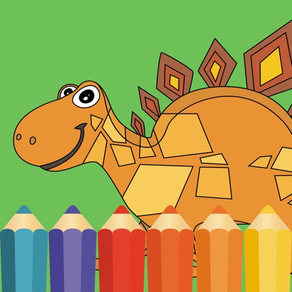 Dinosaur Coloring Book Dino Baby Drawing for Kids