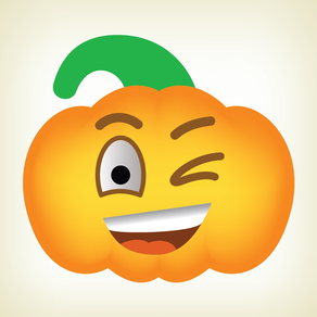 Pumpkin Halloween Emoji Sticker #4
