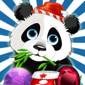 Cute Panda Match Arcade Puzzle Game For Christmas