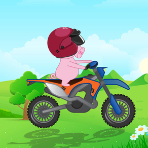 Pig Motorcycle Racing