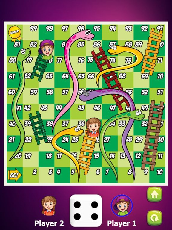 Snake and Ladder Game - Play snake game poster