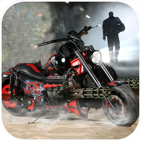 Gunship Bike Shooter : 3D Free Highway Attack