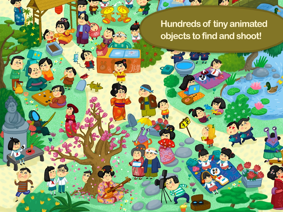 Tiny People! Hidden Objects game Cartaz