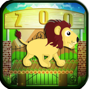 Zoo Safari Tiger Crossing Mini Game - The Story of Cute Animal Friends