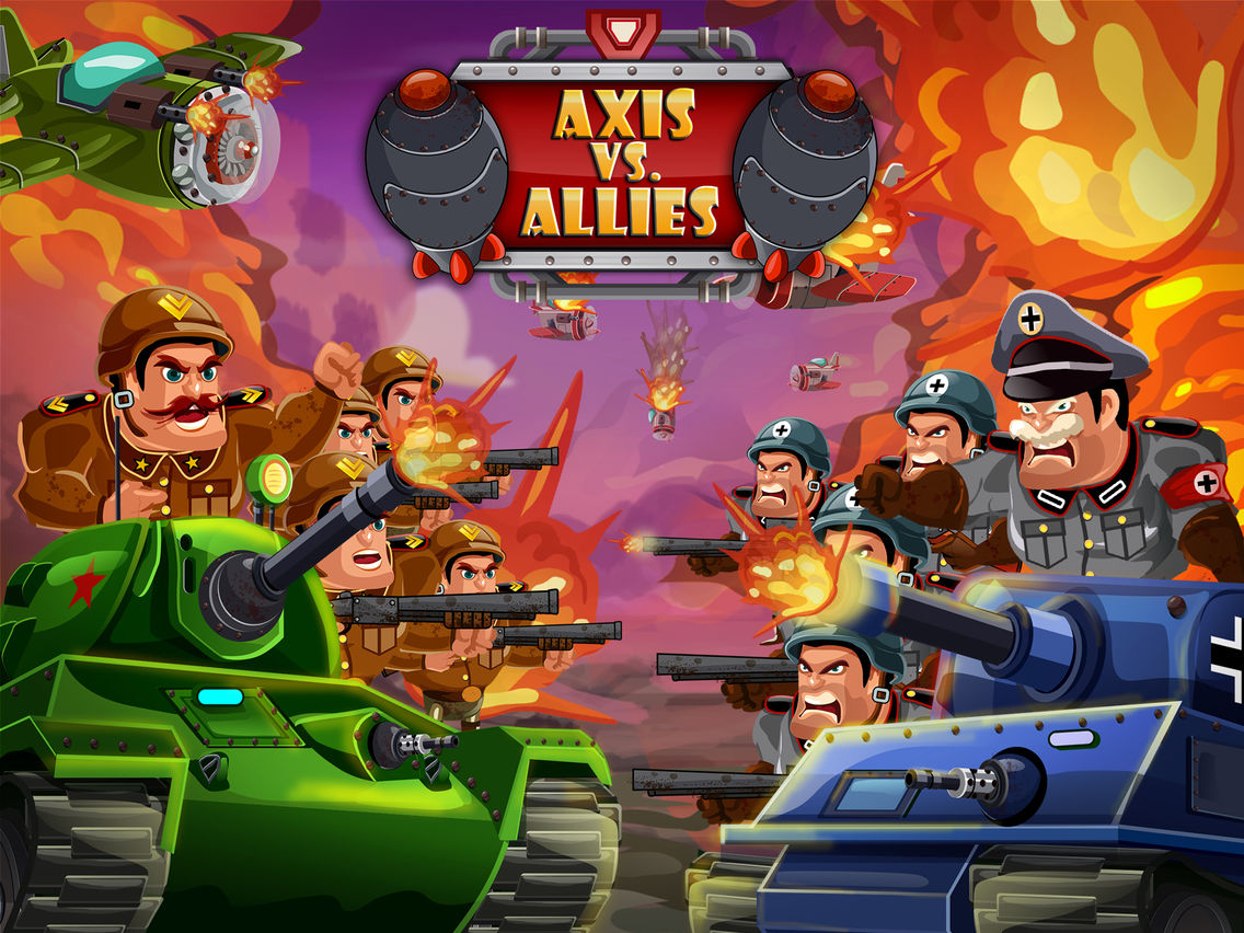Axis Vs. Allies - Tower Defense 1942 poster