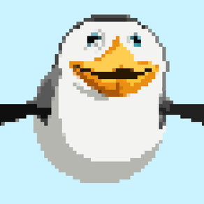 Ice Racing - Flappy Pinguin Pixelated Edition