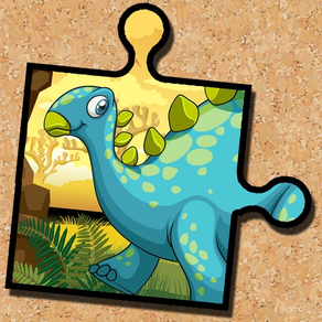 無料恐竜パズル ジグソー パズル ゲーム - 恐竜パズル子供幼児および幼児の学習ゲーム .