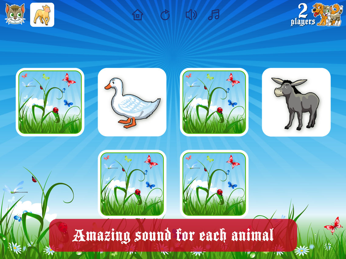 Farm Flip Fun – Match Animals poster