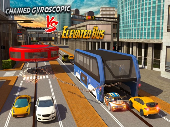 Chained Gyro VS Elevated Bus poster