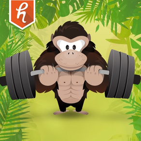 Gorilla Weight Lifting: Bodybuilding, Kraftdreikampf, Kraftathlet, und Krafttraining zu Swole erhalten!