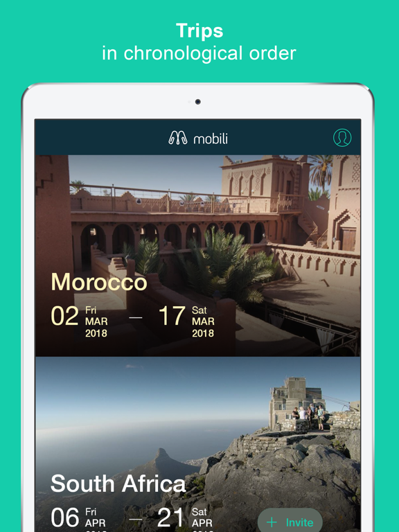 Mobili - Group Trip Planner poster