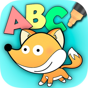 동물원 동물 ABC의 색칠 페이지