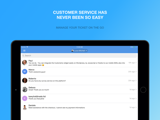 Live Chat Customer Support poster