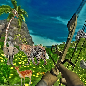 Bogenschießen Tiere-Dschungel Jagd Schießen 3D Spi