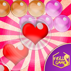 Bubble Shooter Love Valentine - A deluxe match 3 puzzle special for Valentine's day