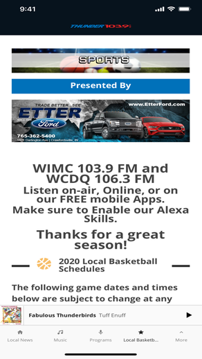 WIMC Thunder 103.9 FM