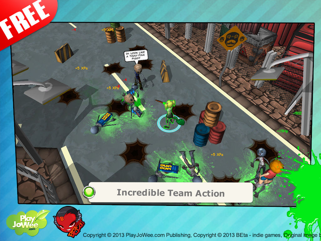 Hot Zomb: Zombie Survival free poster