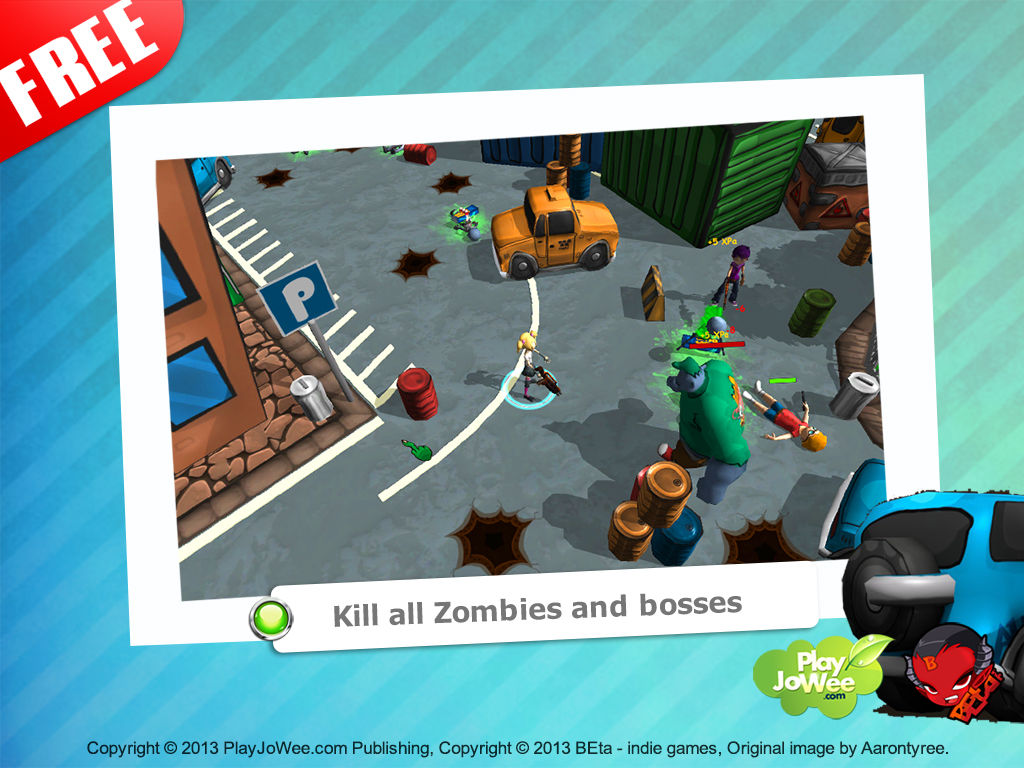 Hot Zomb: Zombie Survival free poster