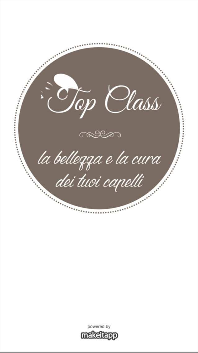 TOP CLASS cura e bellezza poster