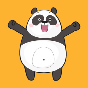 Cute Cartoon Panda Stickers