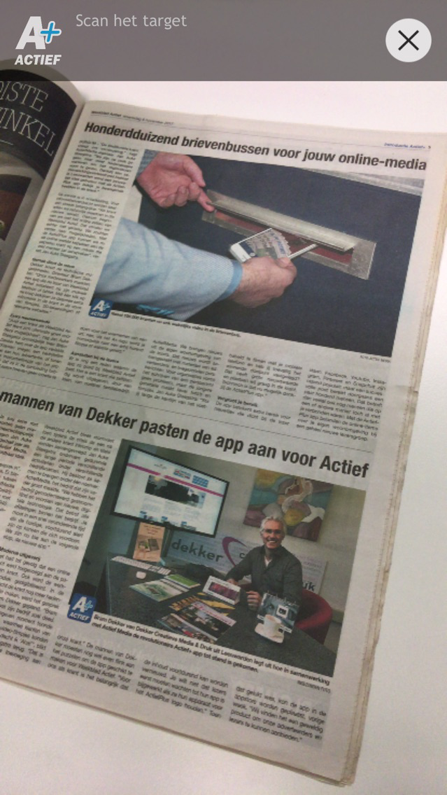 Actief+ poster