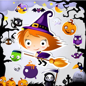 Halloween elements sticker