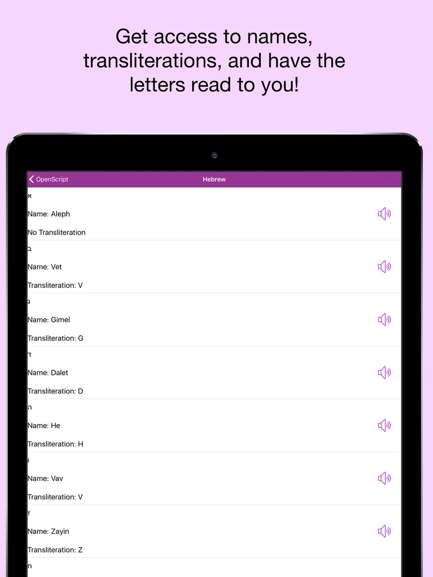 OpenScript - Access the World's Alphabets poster