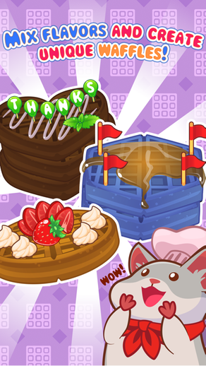 My Waffle Maker - Create, Decorate and Eat Sweet Dessert Pastries!