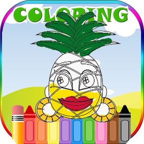 Vegetables and Fruits coloring