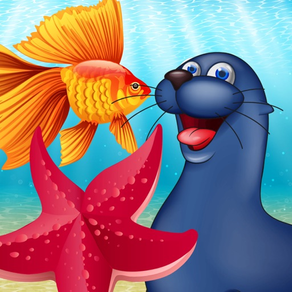 Sea Animals Early Learning Flashcards