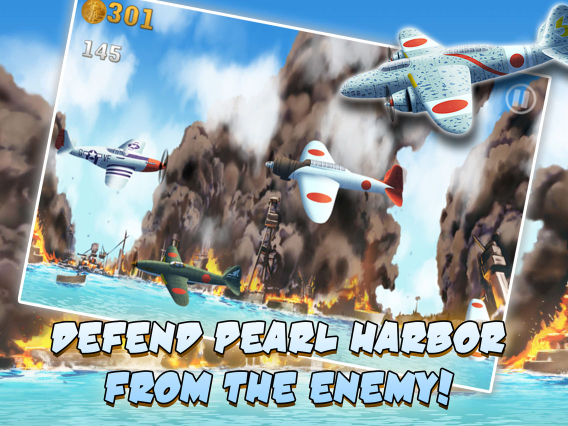 Pearl Harbor Ace Dog Fighter - Free Fighter Plane Combat Shooter Game poster