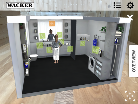 WACKER Square AR poster