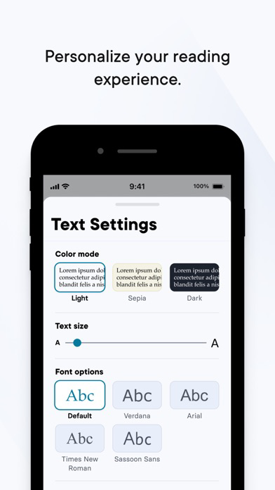 Reader+ poster