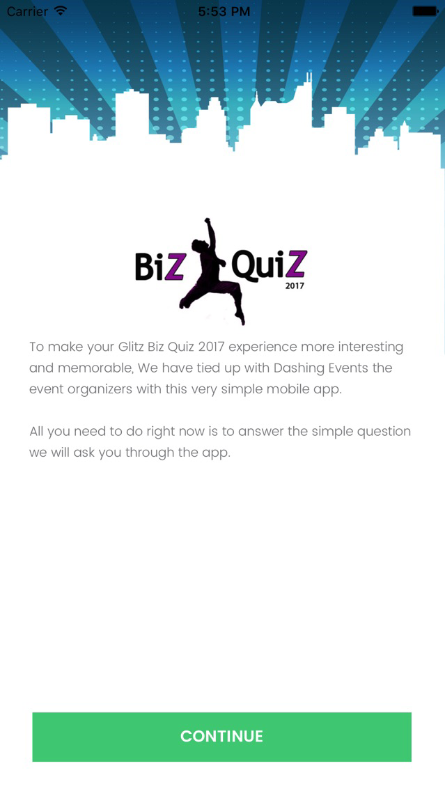 Event Quiz poster