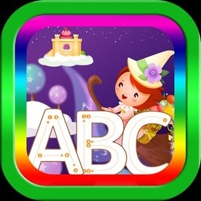 ABC English alphabet tracing decals family game