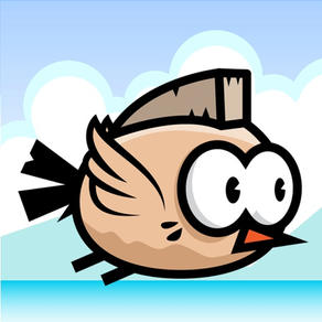 Flappy jeu birdie - monstre venger l'attaque des oiseaux sauvages