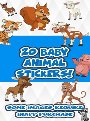Cute Baby Animal Stickers