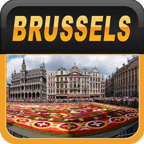 Brussels Offline Map Guide