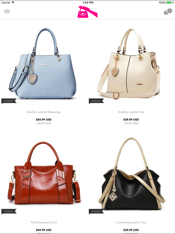 Handbags 5 by 5mina Buy Designer Bags Ladies Purse poster
