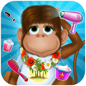 Monkey Hair Salon & Dress up